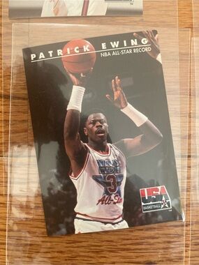 New York Knicks All-Star Basketball Ewing Card